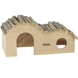 Produkt-Bild: Dehner 1807148 Naturwellenhaus f&uuml;r Meerschweinchen, 48 x 21 x 22 cm