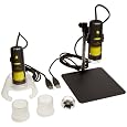 Aven 26700-208 1.3M Pro Pack Digital Microscope, 10-200x, 500x Magnification and Polarizer