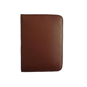 Skque MSI Wind U100 Envelope Leather Case Brown