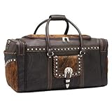 American West Wild Horses Zip Around Rodeo Bag