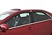 Auto Ventshade [AVS] Outside Mount Rain Guards For 2007 - 2021 Toyota Tundra DOUBLE/EXT CAB ONLY | Window Vent Visors, 4 pcs. - Smoke | 94761