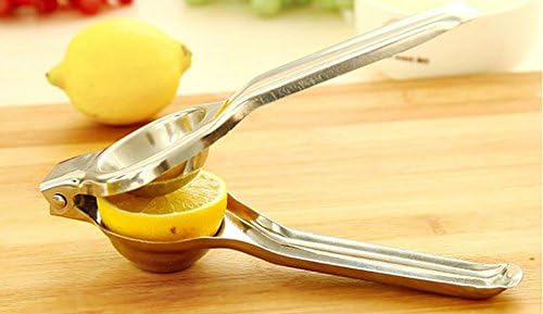 Stainless steel lemon squeezer