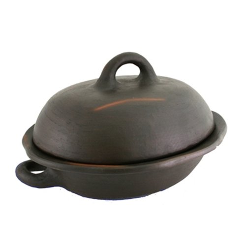 Pomaireware Clay Oval Baking with Lid