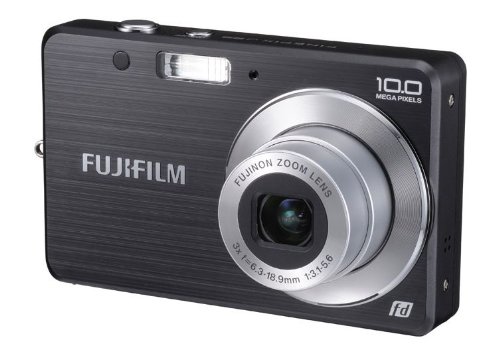 Fujifilm FinePix J25 Digitalkamera (10 Megapixel, 3fach opt. Zoom, 3'' Display) schwarz