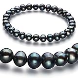 PearlsOnly Bliss Black 6-7mm A Freshwater Pearl Bracelet