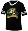Happy Halloween Mens Ringer T-shirt, Easy Cheap Halloween Jack-o'-lantern V-neck Shirt