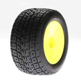 Front Street Treads Glued Yellow Wheels: Mini-T LOSB1186