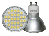 Long Life Lamp Company GU10 5 Watt Super Bright LED with New Chip Technology, Warm White 50w replacements