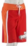 PUMA LONG BOARD SHORTS, RED - 