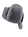 Zavelio Men's Shearling Sheepskin 6 Panel Russian Ushanka Fur Hat