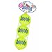 Kong Air Squeakair Ball, Medium, Pack of 3