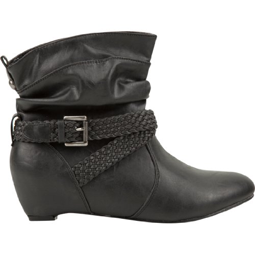 DIVA LOUNGE Vernita Braided Womens Boots