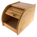 Compact wooden Bread Bin