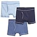 City Threads Little Boys Super Soft Boxer Briefs Underwear 3-Pack (2T-6)