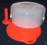 Tupperware Mini Round Cake Taker and CD Holder