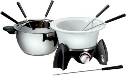 Unold 48615 Fondue Set  Edelstahl/Schwarz