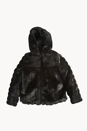 Rothschild Princess Faux Black Mink Coat
