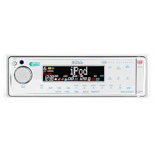Boss MR1560DI Marine In-Dash iPod Docking Station Receiver with USB and AUX Input