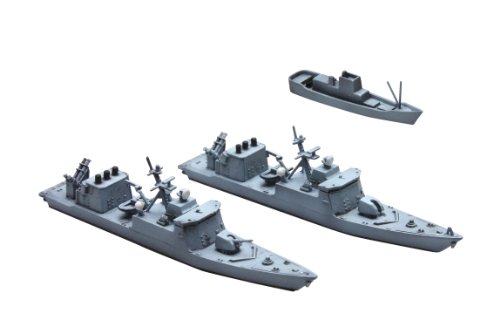 1/700 ウォーターライン No.18 海上自衛隊 ミサイル艇 おおたか しらたか