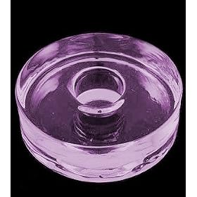 Amethyst Circle - Chime and Mini Candle Holder for 1/2" Camdles