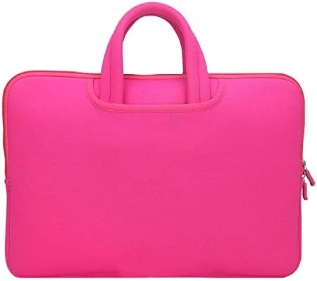 Tenper 13 13.3 14 inch Water-resistant Neoprene Laptop Sleeve Case Bag Cover Shell / Notebook Ultrabook Sleeve Case / Briefcase Carrying Bag / Pouch Sleeve / Macbook Air 13/13.3 Inch Bag Case Cover/MacBook Pro 13 13.3 Inch with Retina Display Sleeve Case Bag/Macbook Pro 13 13.3 Inch Sleeve Case / Other Brand 13.13.3 14 Inch Laptop Tablet Laptop Computer bag Sleeve for HP Dell Toshiba Asus Sony Lenovo Samsung Fujitsu Acer,Magenta