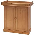 Saplings Country Pine Dresser/Changer with Doors - Country Pine