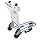 Vestil LUG-B Nestable Multi-Use Cart with Bar Handle, Polyurethane Wheels, 550 lb. Load Capacity, 39" Height x 26-1/2" Width x 39-1/2" Depth
