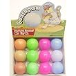 Southpaw Bouncing Baseball Cat Toy w/ Rattle - 4pk
