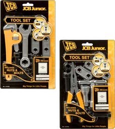 Childrens Toyshop  Toys : JCB Junior Tool set - Assorted