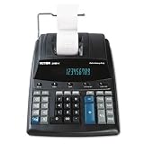 Printing Calculator, 2 Color, 12 Digit, 8 x 11 x 2 3/4, Gray (VCT14604)