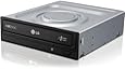 LG Electronics 24X SATA Super-Multi DVD Internal Rewriter with M-Disc Support (Black) GH24NS95B