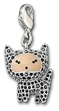 Swarovski Black Cat Charm