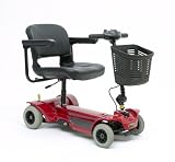 Mega Motion 4-wheel Travel King Scooter, Red