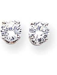 14k White Gold VS Diamond stud earring Diamond quality VS (VS2 clarity, G-I color)