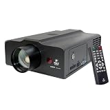 Pyle Home PRJLE60 Portable LED Projector for Gaming TV Shows Movies and Sports at Upto 100 Inches