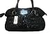 Guess Obsession Large Black Patent Leather Satchel Handbag
