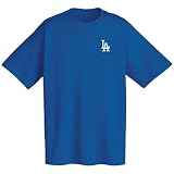 Los Angeles Dodgers Embroidered Short Sleeve Tee Shirt (X-Large)