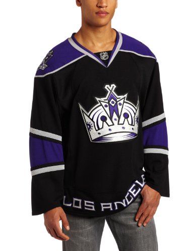 NHL Men's Los Angeles Kings Authentic Jersey - 7231A506Ahjlki (Black, 46)