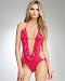 Ruffle Plunge Monokini - BRIGHT ROSE (M) Ruffle Plunge Monokini - BRIGHT ROSE (M)