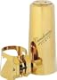 Vandoren Optimum Alto Sax Gold-Gilded Ligature & Cap