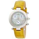 Klaus Kobec Women's 6050O-L Couture Swiss Quartz Chronograph Stainless Steel Diamond Watch