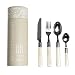 Set of 16 Ivory Vintage Style Cutlery Set