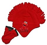 Elmo Fleece Mohawk Hat & Mitten Set for Toddlers