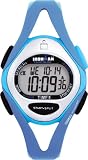 Timex Unisex T5B721 Blue Resin Quartz Watch with Grey Dial