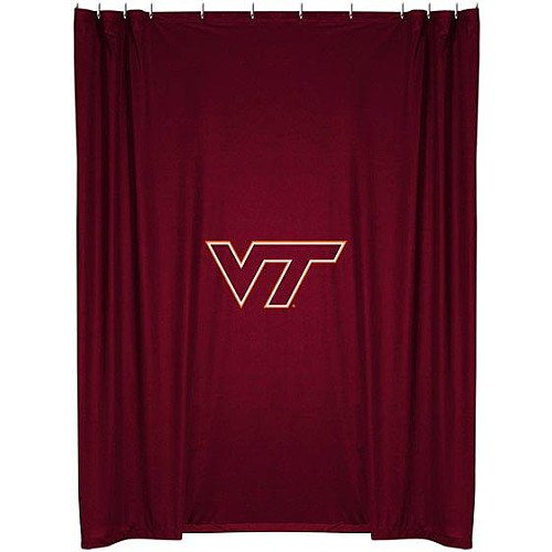 Sports Coverage Virginia Tech Hokies Shower Curtain