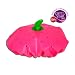 Raspberry beret shower cap