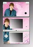 Justin Bieber Baby My World Game Vinyl Decal Cover Skin Protector #18 Nintendo DSi