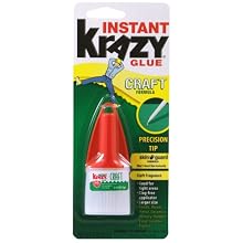Krazy Glue KG38548R Instant Crazy Glue Craft Formula Precision Tip 0.18-Ounce