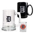 Detroit Tigers MLB 15oz Tankard, 15oz Ceramic Mug & 2oz Shot Glass Set - Primary Logo