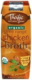 41xLSu3Q8gL. SL160  Pacific Natural Foods Organic Free Range Chicken Broth, 8 Ounce Pouches (Pack of 24)